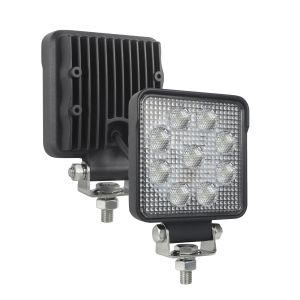 Cheap 3850lm 13.5 W Square Flood LED Pods IP69K Waterproof For Golf Cart for sale