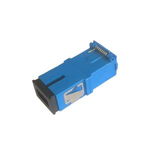 Light Source Passive Fiber Optic Connector Adapters Plastic Transparent Material