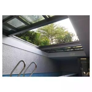 Custom Window Colorful Tempered Glass Skylight With Sun Tunnel Tubular