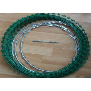 Isolation Effect Galvanized Prison Razor Mesh Fence 150x300mm