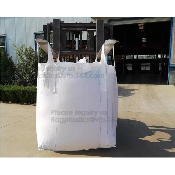 Durable PP Woven Big Bag From China Big Bag woven bags,1 ton black color sand