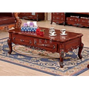 Cheap classic wooden Square coffee table for sale