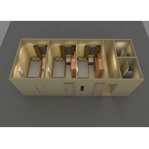 Customized Size Prefabricated Container House , Living Container House For