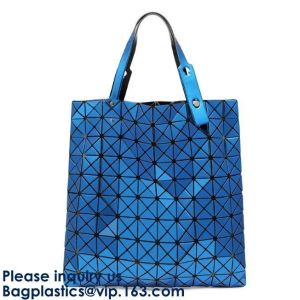 PVC Shopping Handbags Bag Tote Shopper Handles Transparent Clear Large Capacity