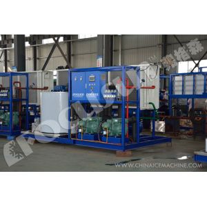 10T Stainless Steel 304 Flake Ice Machine for Video Outgoing-Inspection Provided