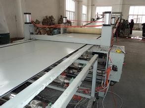 Three - Layer WPC Construction Board Production Line For PVC WPC Formwork