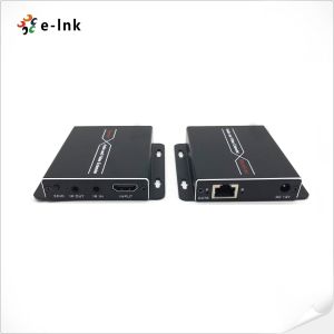 Cheap 4K@60HZ HDMI Extender 60M with Loopout &amp; Dual IR for sale