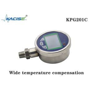KPG201C Touch Button No Mechanical Contact Digital Pressure Gauge With Data