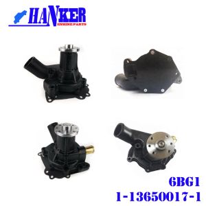 1-13650-017-1 EX200-5 Isuzu Excavator 6BG1 Engine Water Pump 1-13650017-1