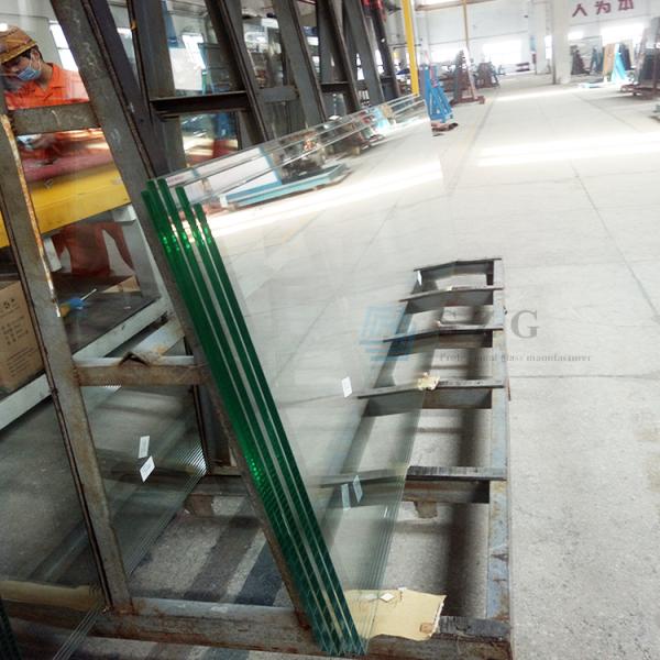 Crystal Clear Colourless Tempered Glass Cut Out Custom Size Shape