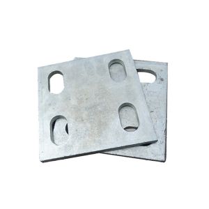 China 4 Hole Galvanized Embedded Plate With Round/Square/Rectangular Shape on sale China 4 Hole Galvanized Embedded Plate With Round/Square/Rectangular Shape on sale