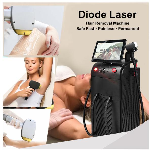 Professional Lazer Beauty Device 808 755 1064 Painless Diode Laser Hair Removal Machine