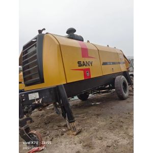 Sy Cylinder Type Used Trailer Concrete Pump With Hydraulic Power