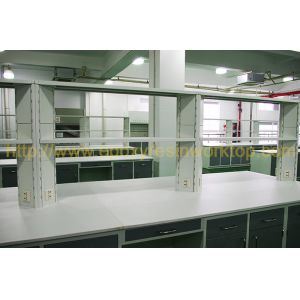 Acid resistant laboratory bench top with monolithic tec 12mm Thickness