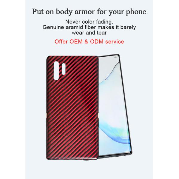 OEM Lightweight Aramid Fiber Samsung Case For Samsung Note 10+