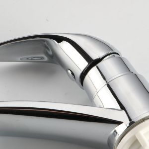 Zinc Single Cold Water Wash Basin Faucet European Handle Water Saving