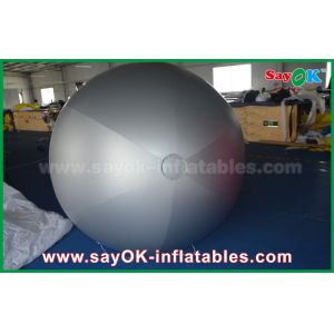 Giant Blow Up Plane Custom Inflatable Zeppelin For Outdoor Advertising