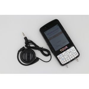 Multimedia Playback Self Guided Audio Tour Equipment With 2.8 Inch LCD Screen