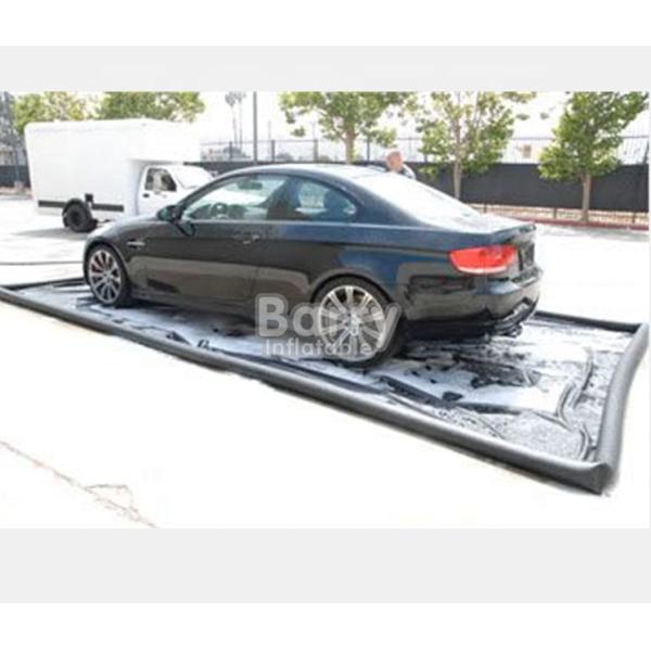 Heavy Duty Inflatable Car Wash Mat Water Collector Boarding Water Containment Mat