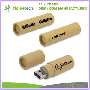 Eco Friendly Recycle Paper USB Flash Drive Give Away Gift With Printing For