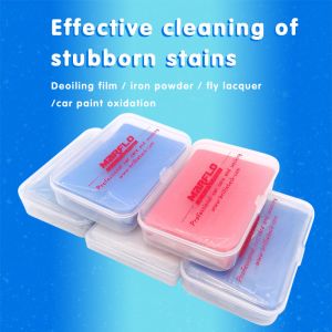 Customized Blue And Red Surface Detailing Clay Bar 220g Effective Cleaning