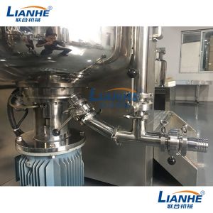 Stainless Steel PLC Vacuum Emulsifier Mixer Machine 150L Practical