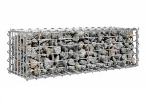 China Practical Gabion Retaining Wall with Cover Stable Gridwall Panels Gabion Basket on sale