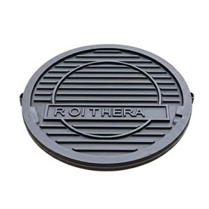 GGG50 Material Ductile Iron Manhole Cover with 150KN Load Capacity and Heavy