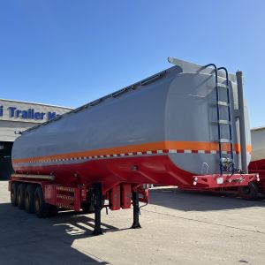 Customizable Hot Oil Tank Trailer with 50ton Max Payload Dimensions 11800*2500
