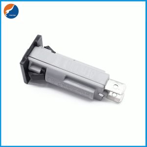 Grey 0.25A-20A Electronic Trip Circuit Breaker 50VDC Over Current Protection