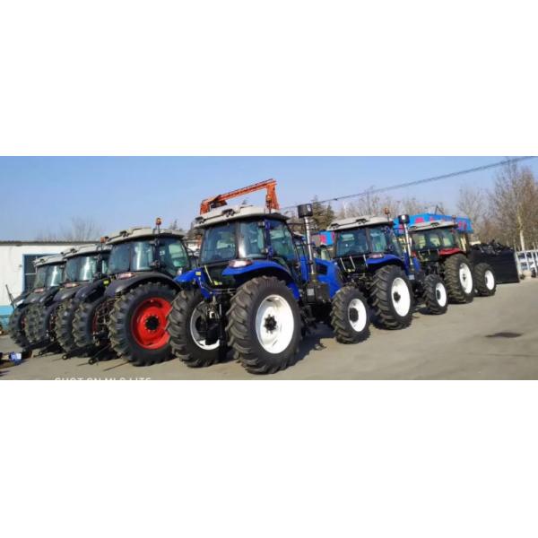 180HP 4WD Walking Diesel Big Power Agricultural Machine Large Lwan Garden Farm Tractor front tyreransmission box