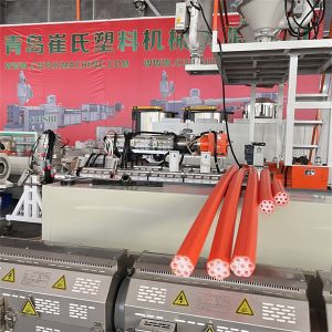 Cheap Long-Lasting Plastic Pipe Plastic COD silicon Core Pipe Machine with PLC Control System for sale