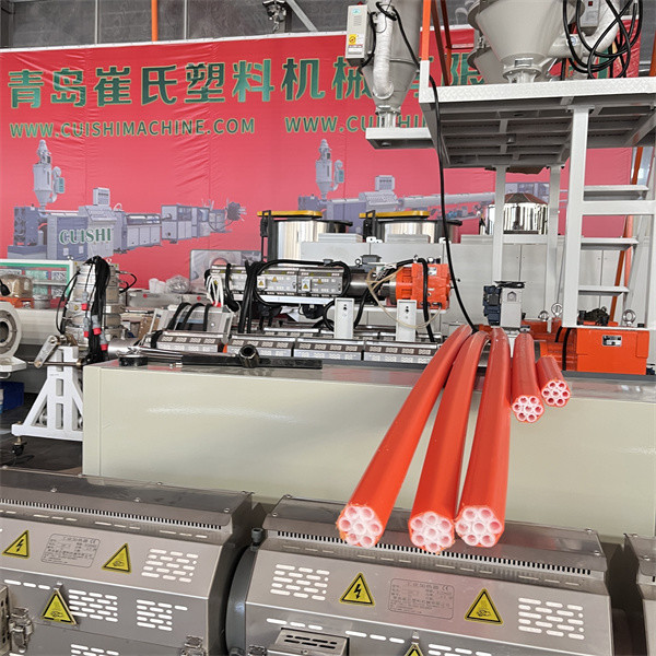 Long-Lasting Plastic Pipe Plastic COD silicon Core Pipe Machine with PLC Control