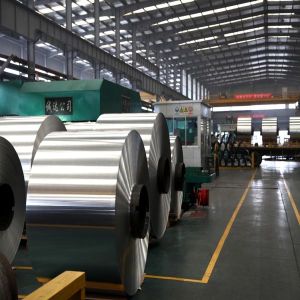 Baking ISO9001 Plain 0.01mm Aluminium Container Foil