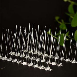 Stainless Steel Bird Spikes Sustainable Solution for Farm Lawn Roof Time Used