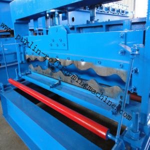 Hydraulic Glazed Tile Roll Forming Machine / Durable Rolling Form Equipment