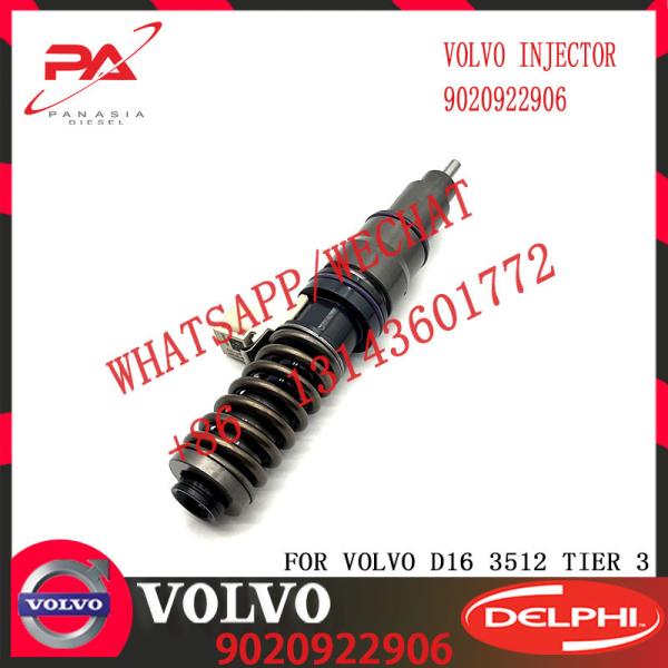 Factory Direct Sale Diesel Fuel Injector 20929906 9020922906 BEBE4D14101 For V-O-L-V D16 3512 TIER 3
