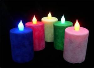 Cheap Flannel Led Candle for sale