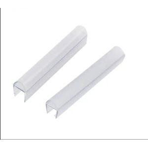 PVC Waterproof Rubber Sliding Glass Seal Strip for Frameless Clear Bottom Shower