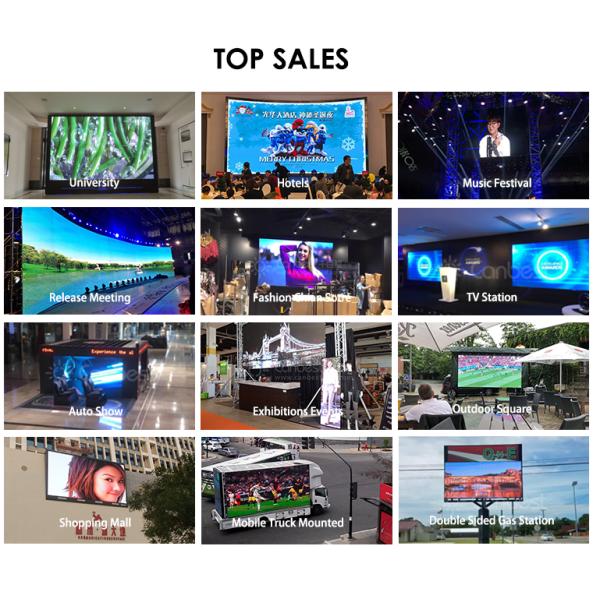 Hight Brightness Double Sided LED Display P8 Outdoor Waterproof With CE/RoHs/Fcc