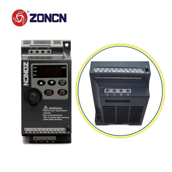 Quality Mini Inversor ZONCN 220v Single Phase Inverter 220v 380v VFD VSD 0.75kw 1.5kw 2.2kw 3.7kw wholesale