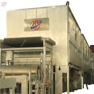 Cheap 1400mm 10t/D 70m/Min Cardboard Manufacturing Machine for sale