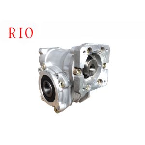 Aluminum Alloy Vf40 Small Worm Gear Reducer Lightweight High Reliability