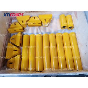 Conveyor roller with customizable diameter enhances material handling efficiency