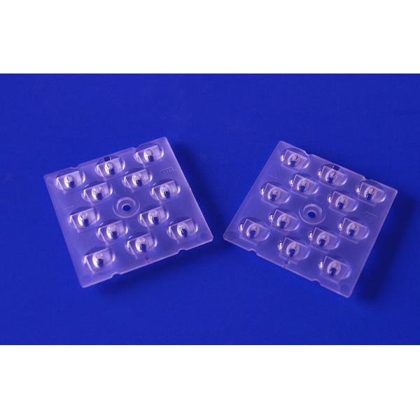 Led Optical Lens Street Light Lens , TPIII-M SMD 3030 50x50mm