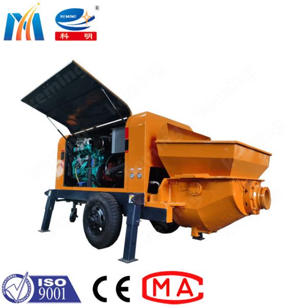 Quality Keming Diesel Mini Concrete Pump Machine For Wet Concrete Conveying wholesale