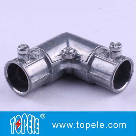 Quality 1/2" to 2" EMT Conduit And Fittings Zinc Set Screw EMT Inside Corner Pull Ebows wholesale