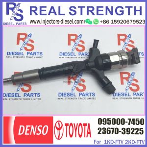diesel fuel injector Common Rail Fuel Injector 095000-7450 23670-39225 For DEN