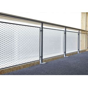 2.5mm Architectural Wire Mesh , Stainless Rope Mesh