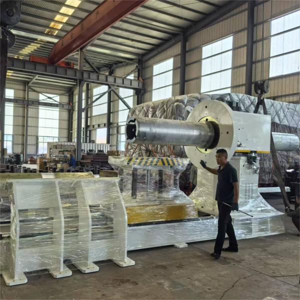 Quality 2000mm Maximum Coil Width Uncoiler with Advanced PLC Control System wholesale